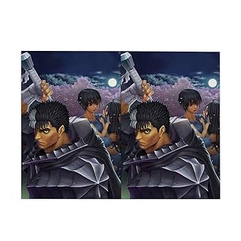 Amazon | ベルセルク ガッツ カード アニメ 両面印刷 感謝カード